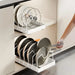 Kitchen Pull-Out Organiser — Pots, Lids, Spices & Drying Rack (Adjustable)
