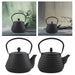 Cast Iron Tea Kettle 1.0L — Japanese-style with Loose-Leaf Infuser