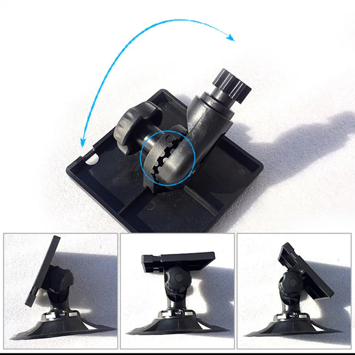 360° Swivel Fish Finder Mount Bracket — Adjustable Rod Holder for Inflatable Boats & Kayaks