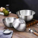 Stainless Steel Salad & Mixing Bowl (with Scale) — 5 sizes 700–3000ml