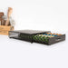 Coffee Capsule Pod Holder Metal Drawer Organiser — Compatible with Nespresso Vertuo, Vertuoline, Dolce Gusto, Verismo & Lavazza — Black