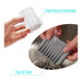 Silicone Self-Draining Soap Dish — Anti-Slip Soap Holder (11.5×8×1cm)