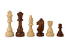 Handcrafted Folding Wooden Chess Set – 39 x 39 cm, Solid Wood Pieces