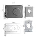 Wall-Mounted Retractable Clothesline — Space-Saving Adjustable Indoor Laundry Line