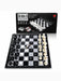 3-in-1 Folding Chess, Checkers & Backgammon Set — Portable Travel Board (4 Sizes)