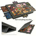 Professional Jigsaw Puzzle Table – 6 Drawers, Felt Board, Holds 1,000 Pieces, Display Lid & Stand