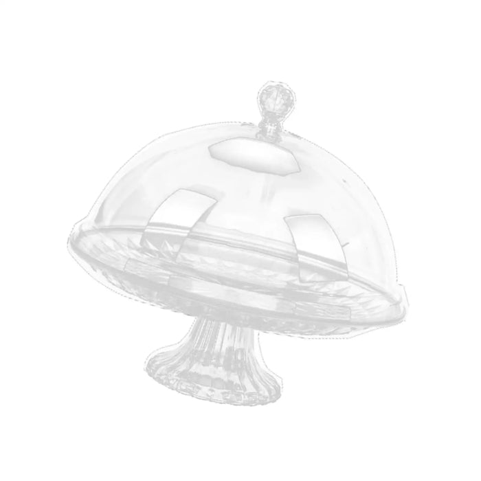 Dome Serving Plate with Cover — 16cm Multiuse Cake & Dessert Stand