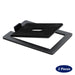 Desktop Speaker Stands — Carbon Steel 2‑Pack for Improved Stereo Sound & Shock Absorption