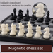 24cm Foldable Magnetic Chess Set — Tabletop Game (QLYX02)