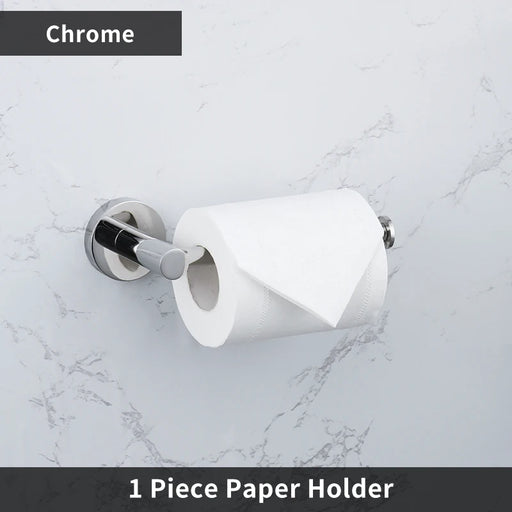 SUS304 Stainless Steel Wall-Mount Toilet Roll Holder — Multiple Finishes