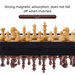 24cm Foldable Magnetic Chess, Checkers & Backgammon Board (QLYX02)