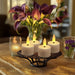 Rechargeable Flameless LED Tea Lights with Remote & Timer — 3D Flicker, 2700K