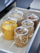 Airtight Clear Plastic Food Canister – 2.2 / 3.8 / 6.5L Flour, Cookie & Candy Jar with Lid
