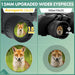 10x25 Folding Compact Binoculars — 10x Magnification, BAK4 Prism, FMC Lens