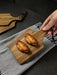 Acacia Wood Mini Cutting Board Set (3pcs) — Rectangle Chopping Blocks for Meat, Cheese & Bread