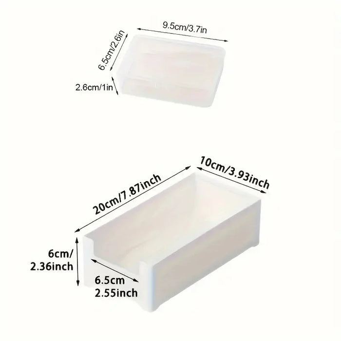 Cable Organiser Storage Box Set — Durable Plastic Cord & Device Storage