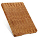 Teak End Grain Cutting Board — Large Wooden Chopping & Charcuterie Board with Hidden Handles