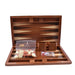 Handmade Luxury Wooden Backgammon Set – Portable Family Travel Game (11–19in)