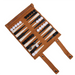 Portable Backgammon Set – Roll-Up Travel Board for Adults & Children