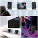 Desktop Speaker Stand — Carbon steel with shock-absorbing base