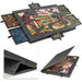 Felt Puzzle Table for 1000 Pieces — 6-Drawer Portable Jigsaw Board with Stand Cover, 77 x 53.6 x 4.2 cm