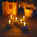 Rechargeable LED Tea Lights 6‑pack — Flameless Flicker, Remote & Timer, USB Multi‑Charge