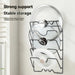Wall-Mounted Pot Lid Rack — 5-Layer Stainless Steel Kitchen Organizer