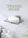Self‑Adhesive Wall‑Mounted Soap Holder with Drain — Transparent & Colour Options