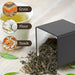3‑Piece Coffee, Tea & Sugar Canister Set — Metal Jars with Bamboo or Iron Airtight Lids