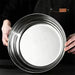 Stainless Steel Large Mixing Bowl — Deep 32cm, Non-stick Finish