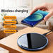 Portable 30W Wireless Charging Pad — Fast Qi Station for iPhone 16/15/14/13/12 (Pro Max, Mini), Samsung & Xiaomi