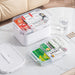 Large Portable Multi‑Tier Medical Storage Box — Plastic Medicine Cabinet