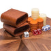 Handmade Foldable Wooden Backgammon Set – 11–17 inch, Inlaid Board & Full Accessory Set