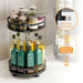 Rotating Kitchen Organiser — 360° Stainless Steel Turntable, 1/2/3-Tier (10-inch)