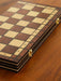 Retro 3-in-1 Wooden Chess Set — Foldable Chessboard with Checkers & Backgammon