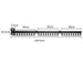 Wall-mounted 45-inch Retractable Clothes Drying Rack - Foldable Space Saver
