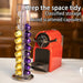 Silver Rotating Coffee Capsule Rack – 360° Base, Holds 40 Pods
