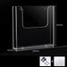 A4/A5 Wall-Mounted Clear Acrylic Brochure & Flyer Holder — Magnetic Options