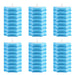 Flushable Toilet Brush Refills – 48 Disposable Sponge Heads (Blue)