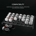 Acrylic Coffee Pod Tray — Holds 34 Nespresso Original Capsules