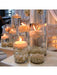 Clear Cylinder Glass Candle Holder – Lead‑Free Calcium Sodium Glass, Multiple Sizes (Candles Not Included)