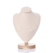 Wooden Jewellery Bust — Mannequin Necklace Stand and Display Prop