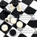 3-in-1 Folding Chess, Checkers & Backgammon Set — Portable Travel Board (4 Sizes)