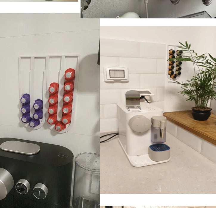 Coffee Capsule Tower Stand – Holds 10 Nespresso Original Capsules