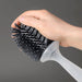 Refillable Detergent Toilet Brush Set — Wall-Mounted Silicone TPR Brush with Holder