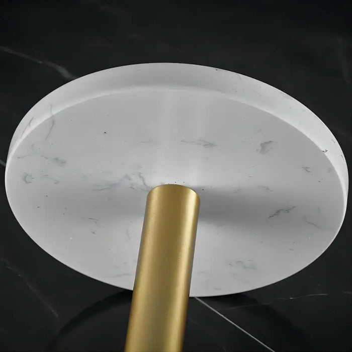 Marble Perforation‑Free Vertical Roll Paper Rack — Nail‑Free Floor Holder for Kitchen Wraps