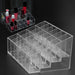 Acrylic 24-Grid Lipstick & Makeup Organiser Display Rack (Large)
