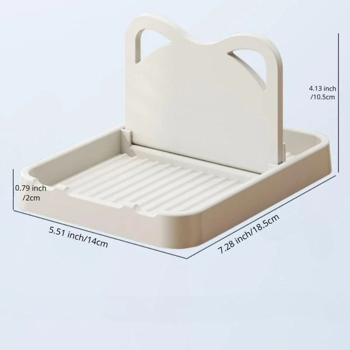 Spoon, Spatula & Lid Rest Rack – Compact Pan Lid Holder for Kitchen