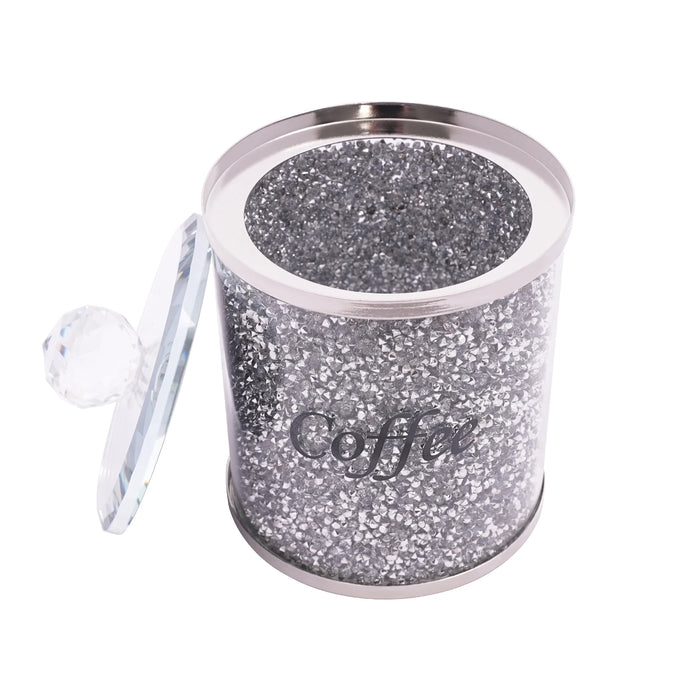 3-Piece Glass Canister Set with Stainless Steel Lids — Airtight Food Storage (10 x 14cm)