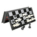 Foldable Magnetic 3-in-1 Board — Chess, Checkers & Backgammon, 25cm